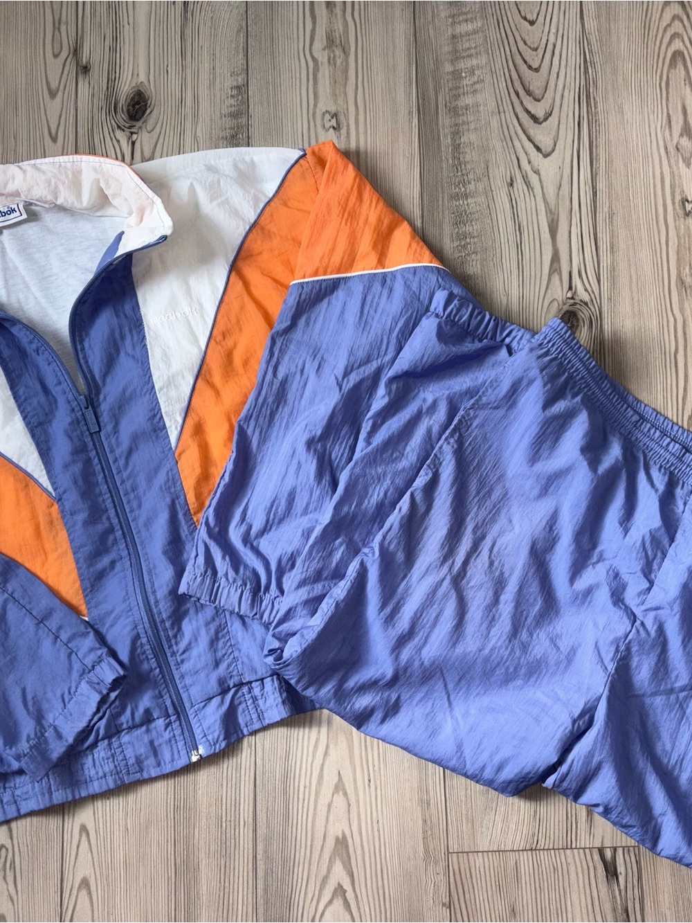 1990’s Vintage Colorblock Reebox Tracksuit Size Medium